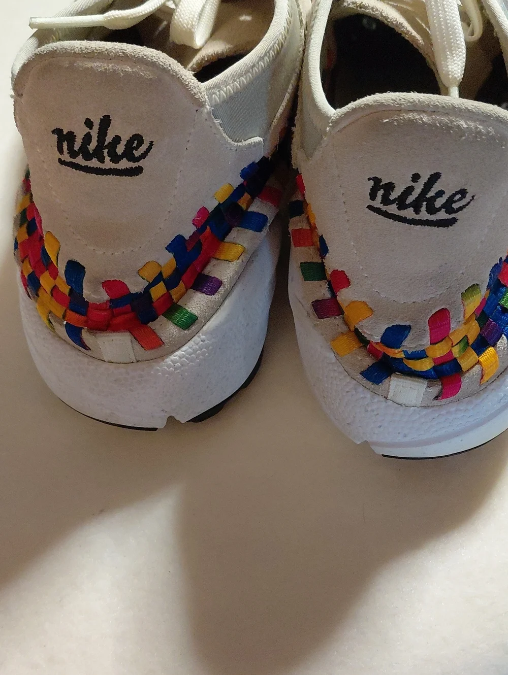 Nike Air Footscape Woven Chukka Premium Qs Rainbow 525250-11 Men's